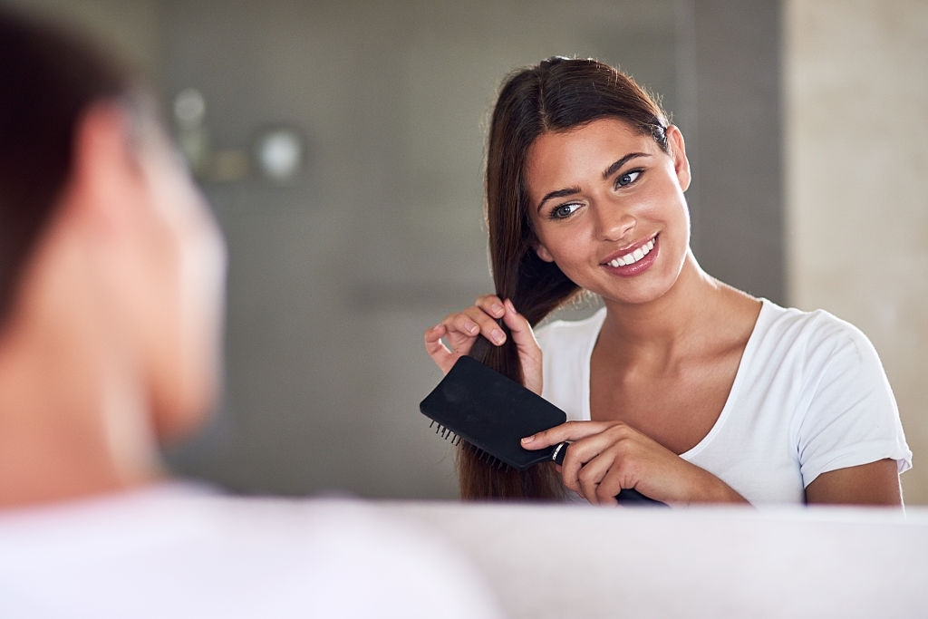 ways to get smooth hair at home