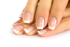 natural nail manicure