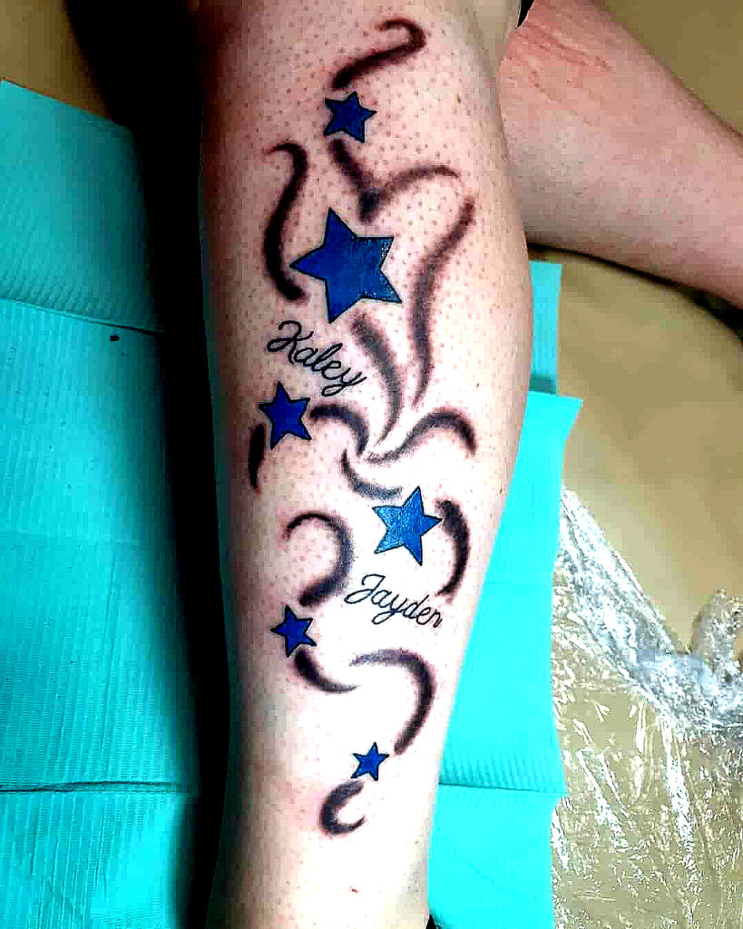 star tattoos