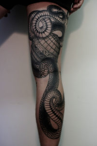 snake tattoo