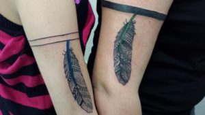 feather tattoo
