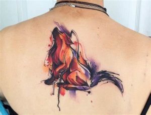 watercolor tattoo