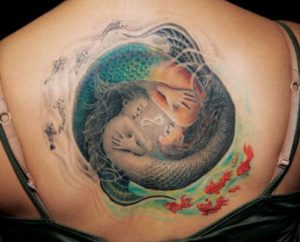 yin yang tattoo