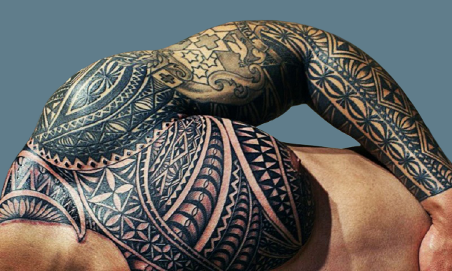 African Tattoo  Tribal shoulder tattoos Tribal tattoos for men  Polynesian tattoo designs