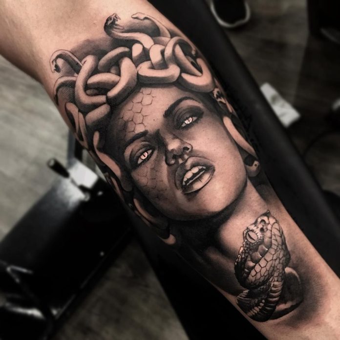 medusa tattoo design