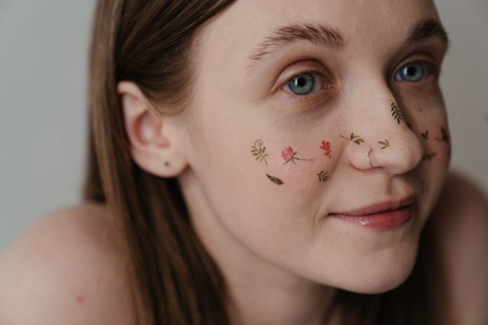 Japanese flower tattoo