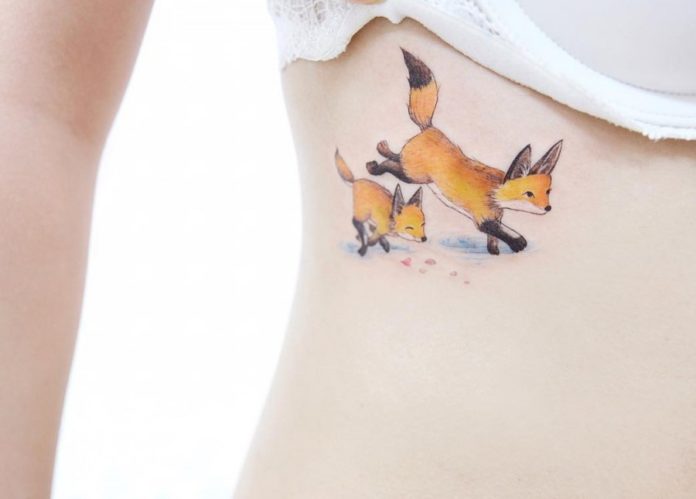 fox tattoo