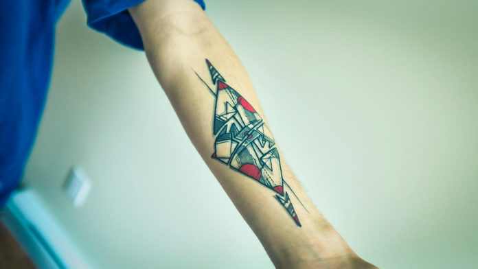 abstract tattoo