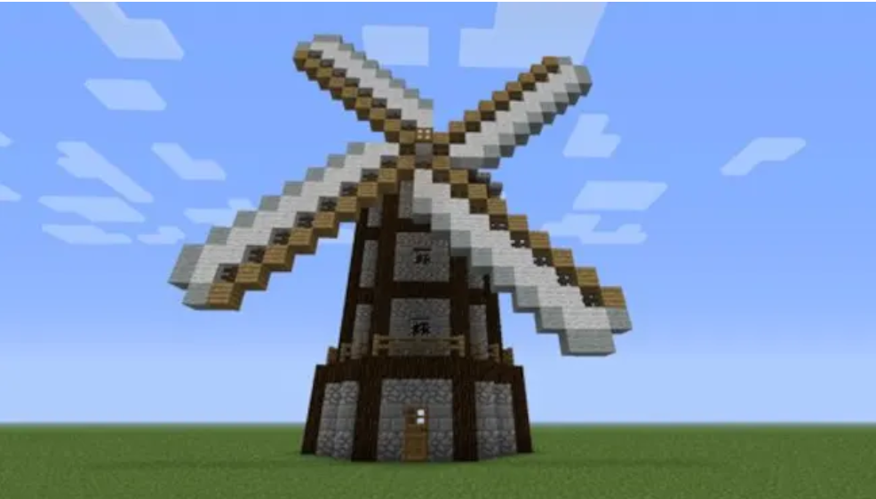 simple minecraft windmill