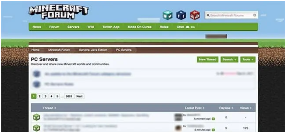 FREE FORUMS TO ADVERTISE MINECRAFT SERVERS
