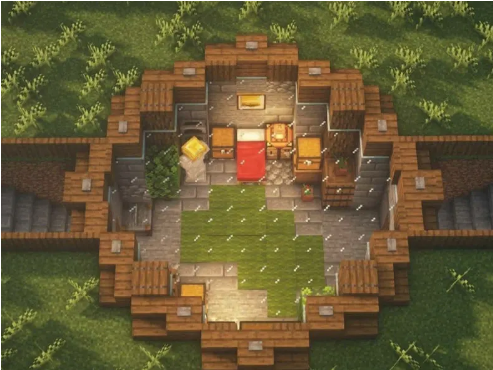 Small Minecraft Underground Base