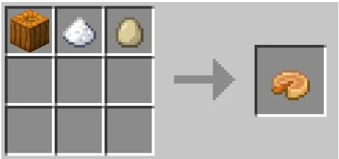 Pumpkin Pie Minecraft recipes idea