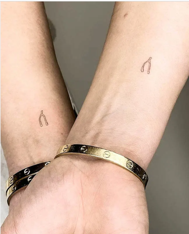 unique best friend tattoos for females with meaning