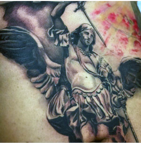 tattoo of st michael 