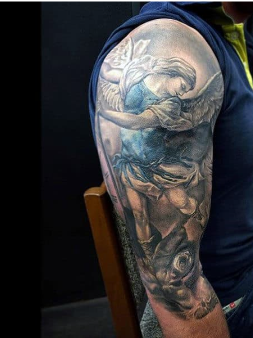 tattoo of st michael 