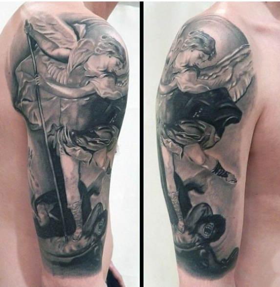 tattoo of st michael 