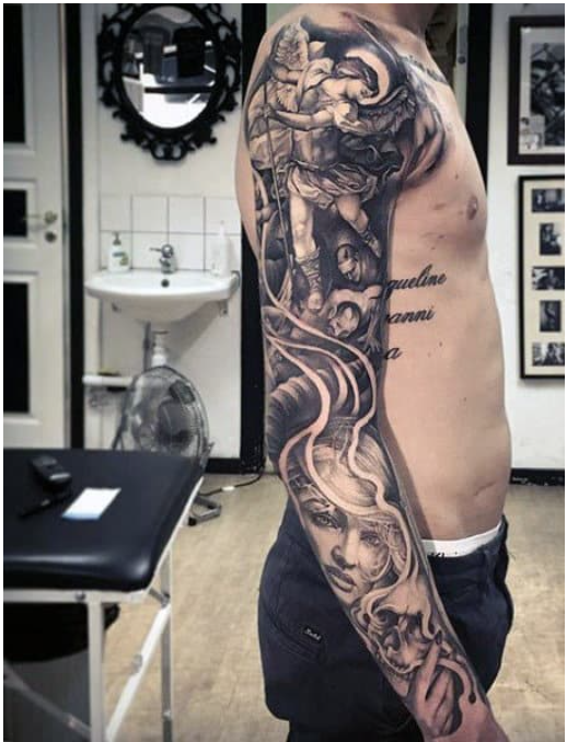 tattoo of st michael 