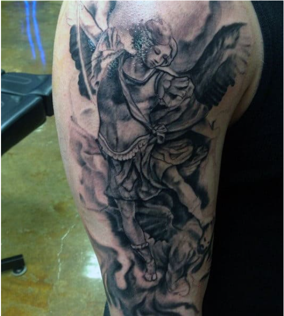 tattoo of st michael 