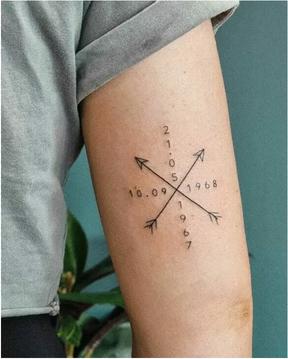 25 Classic Birth Clock Tattoos  Design Inspiration  Tattoo Glee