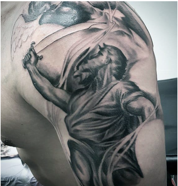 tattoo of st michael 