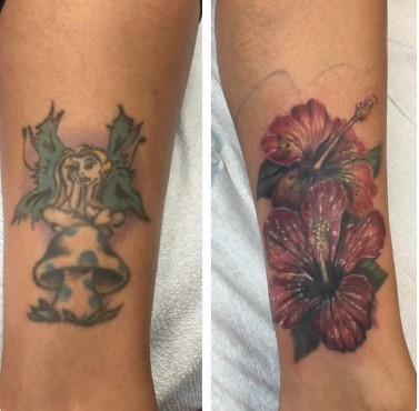  female dark cover up tattoos 