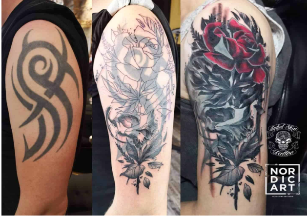  female dark cover up tattoos 