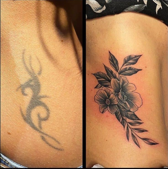  female dark cover up tattoos 