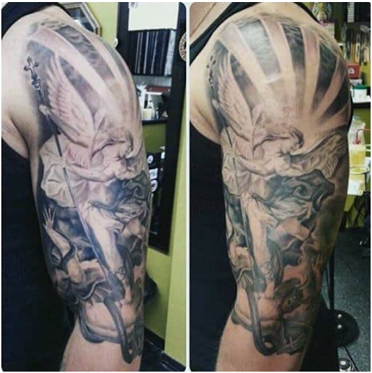 tattoo of st michael 