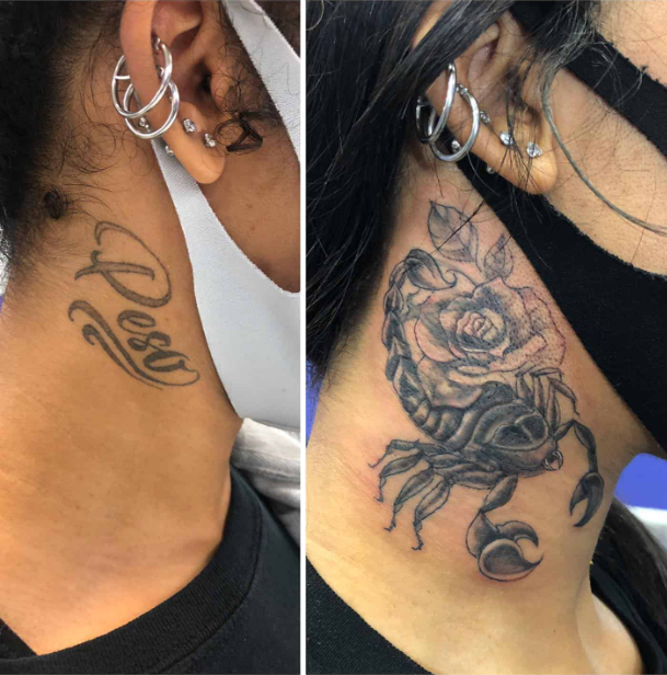 female dark cover up tattoos 