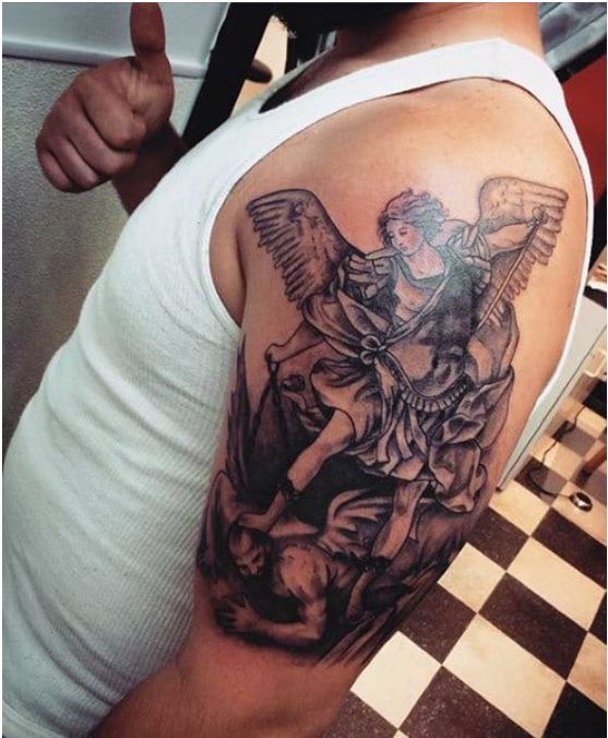 tattoo of st michael 
