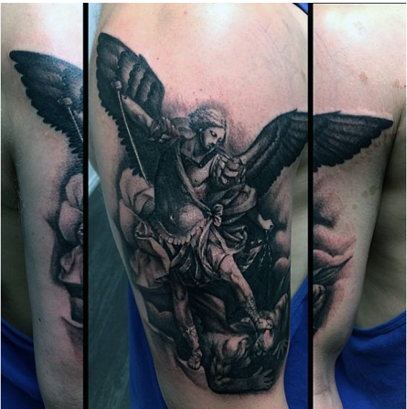 tattoo of st michael 