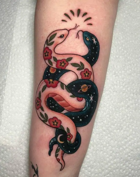 Two Snake Tattoo Ideas