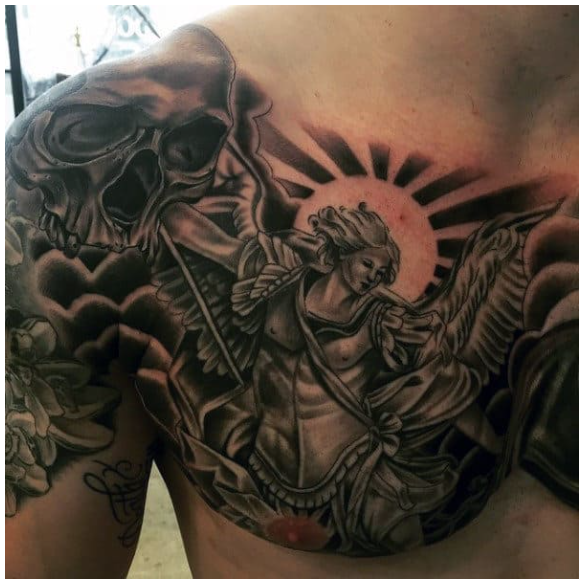 tattoo of st michael 