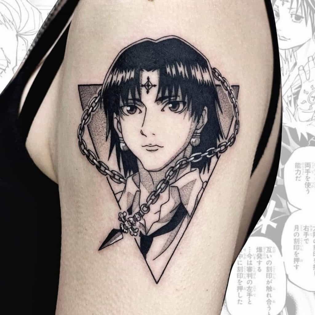 Black Ink Phantom Troupe Tattoo