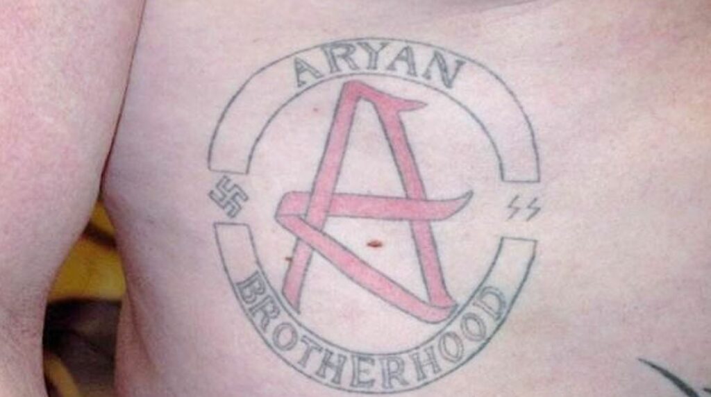 Aryan Brotherhood Gang Tattoo