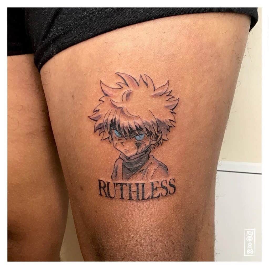 Phantom Troupe Thigh Tattoo