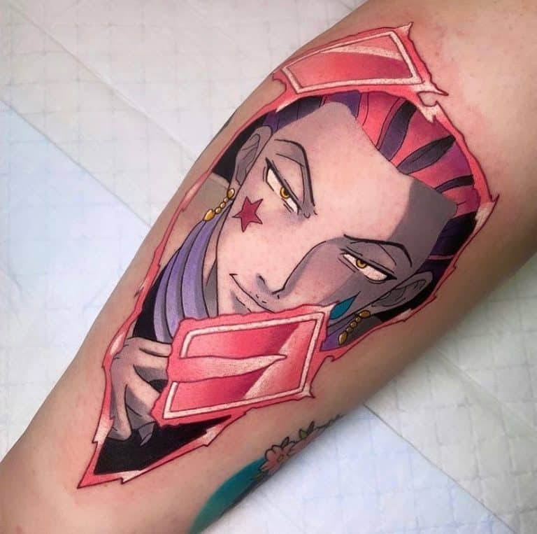 Cartoon-Inspired Anime Tattoo