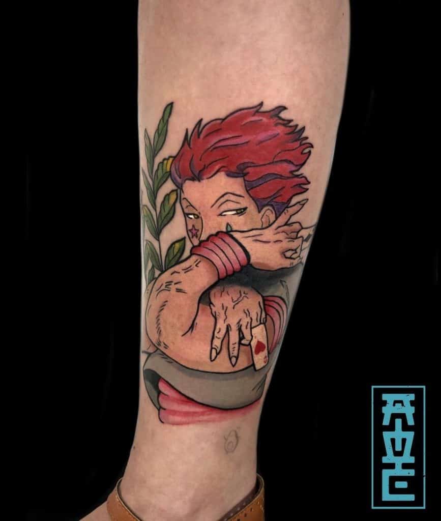 Colorful Hunter Tattoo
