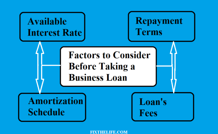 Factors to Consider Before Taking a Business Loan