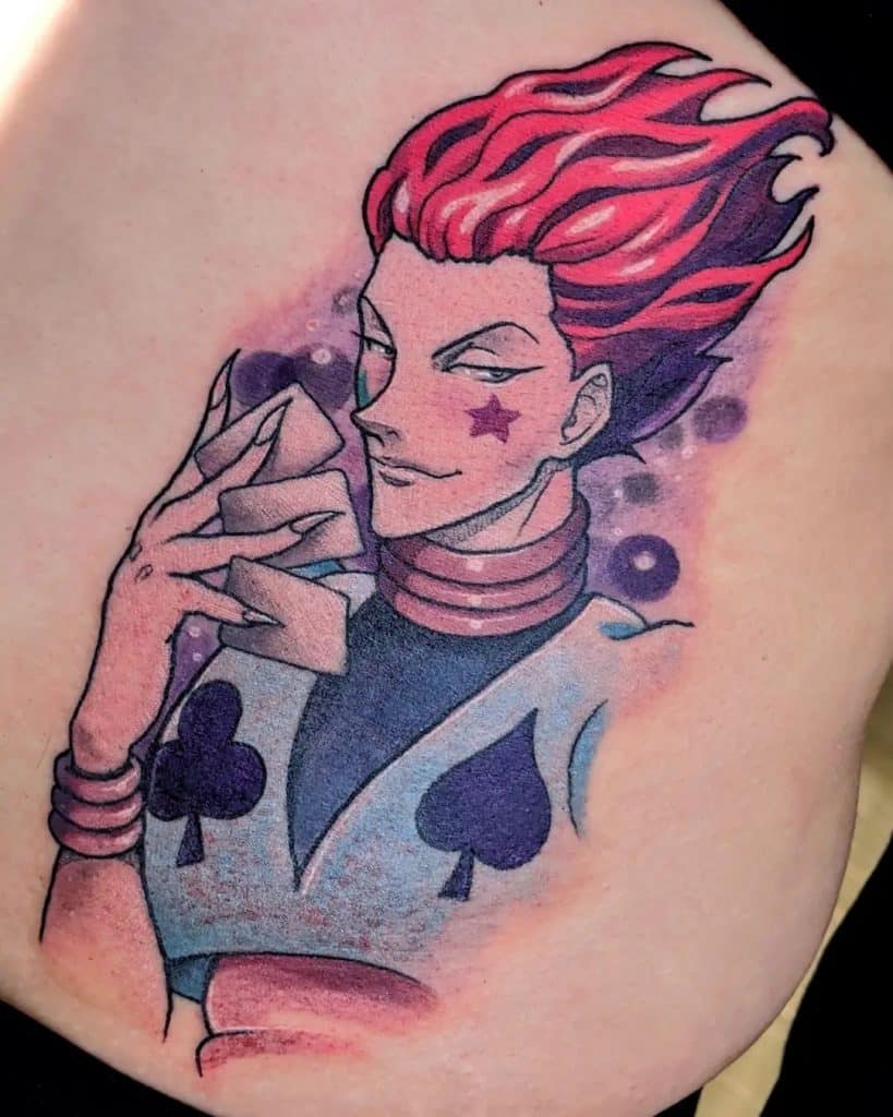 Large Phantom Troupe Tattoo Design