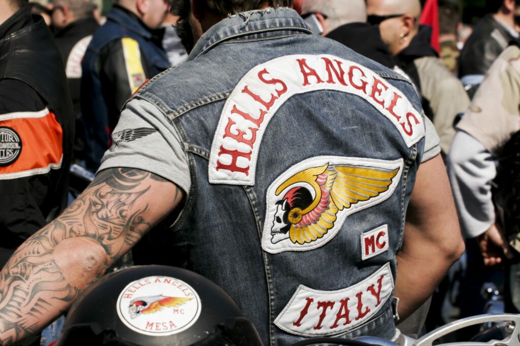 Hell's angels gang tattoos