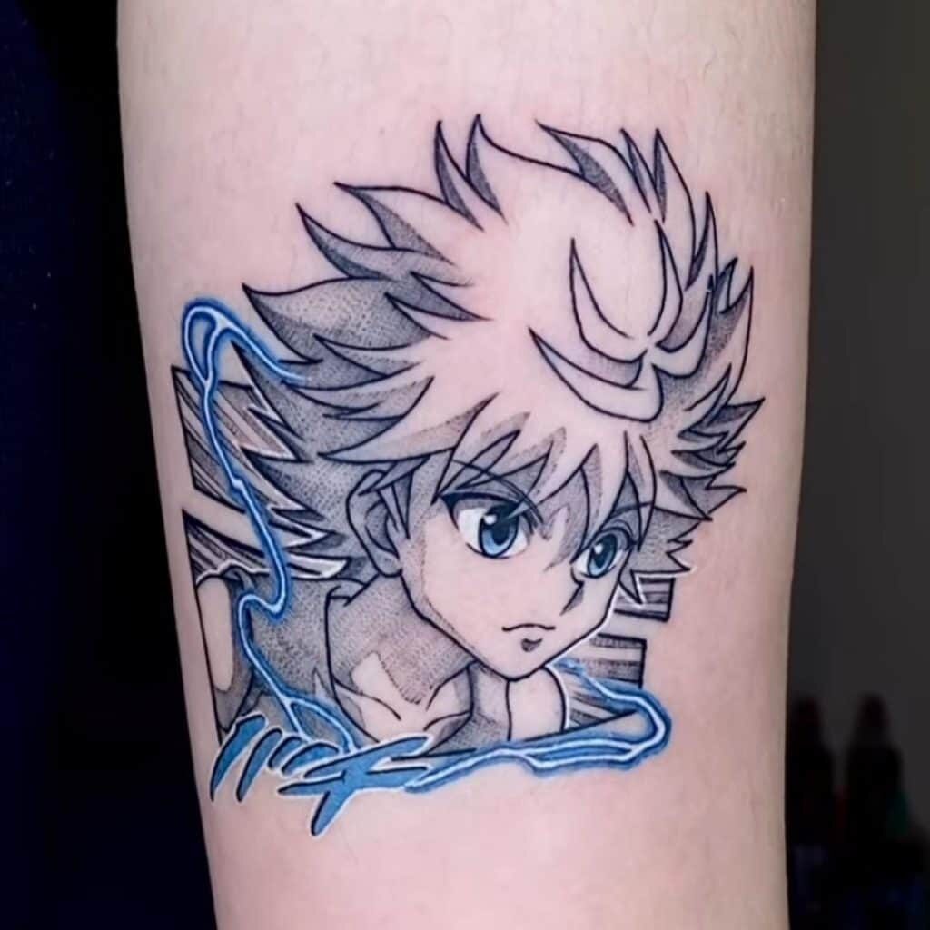 Hunter X Hunter Print Tattoo Design