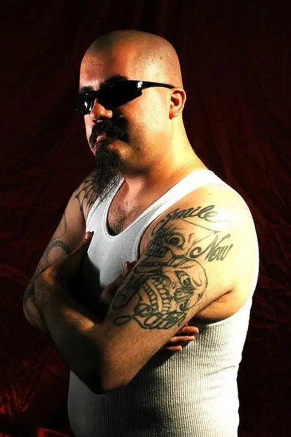 shoulder gang tattoo