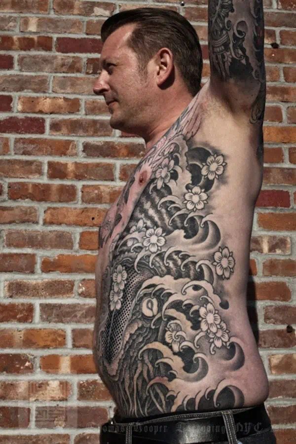 Japanese style gang tattoo