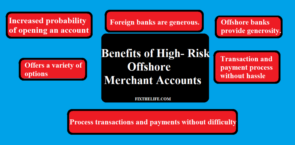 Benefits of high risk offshore merchant accounts