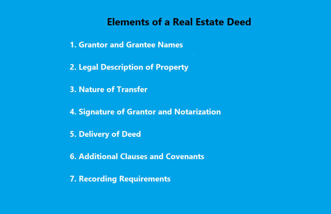 Guide to Understanding Real Estate Deeds What You Need to Know