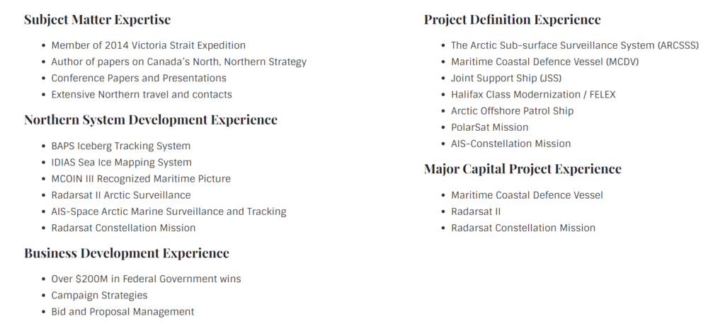 Norstrat Experience Details