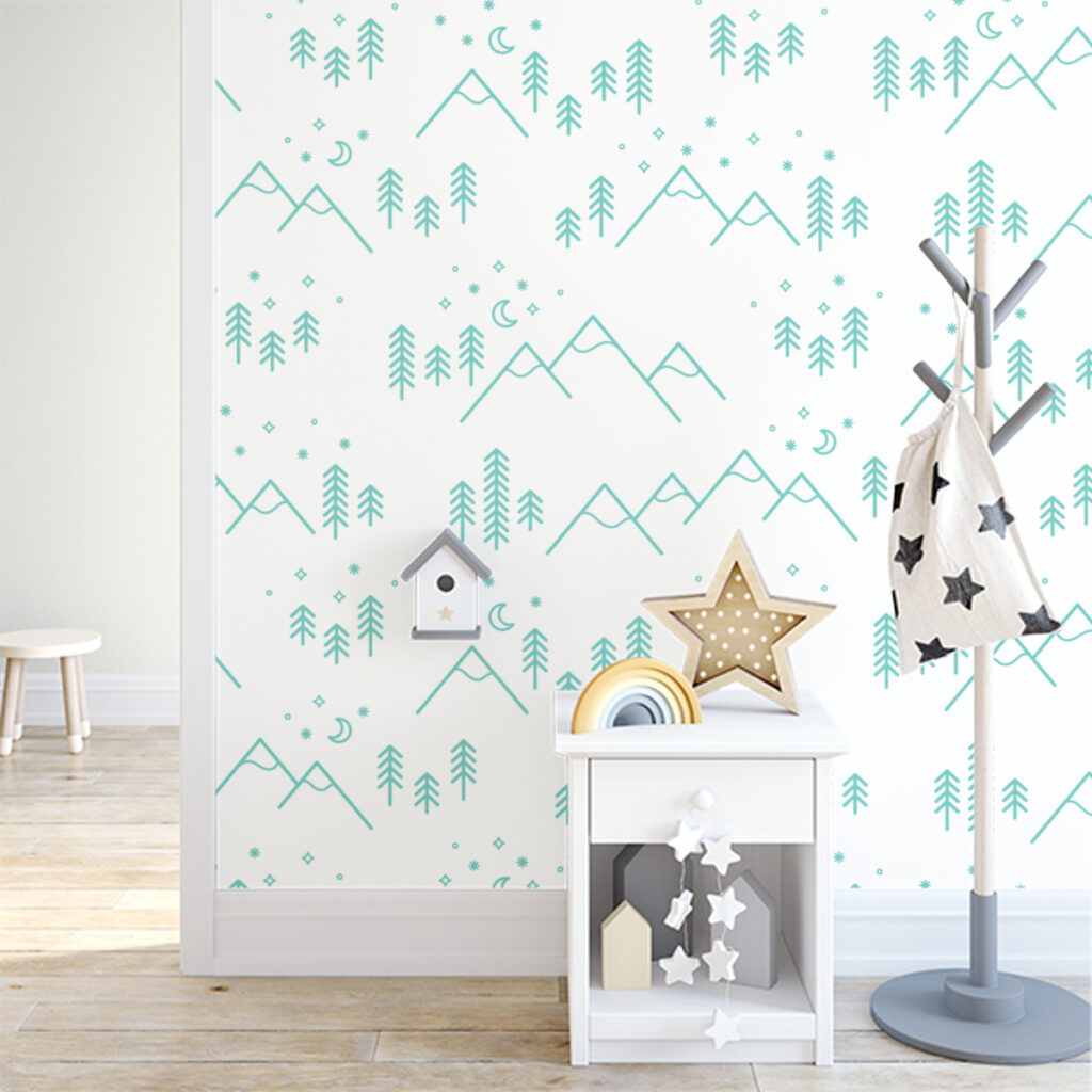 kids peel and stick wallpaper