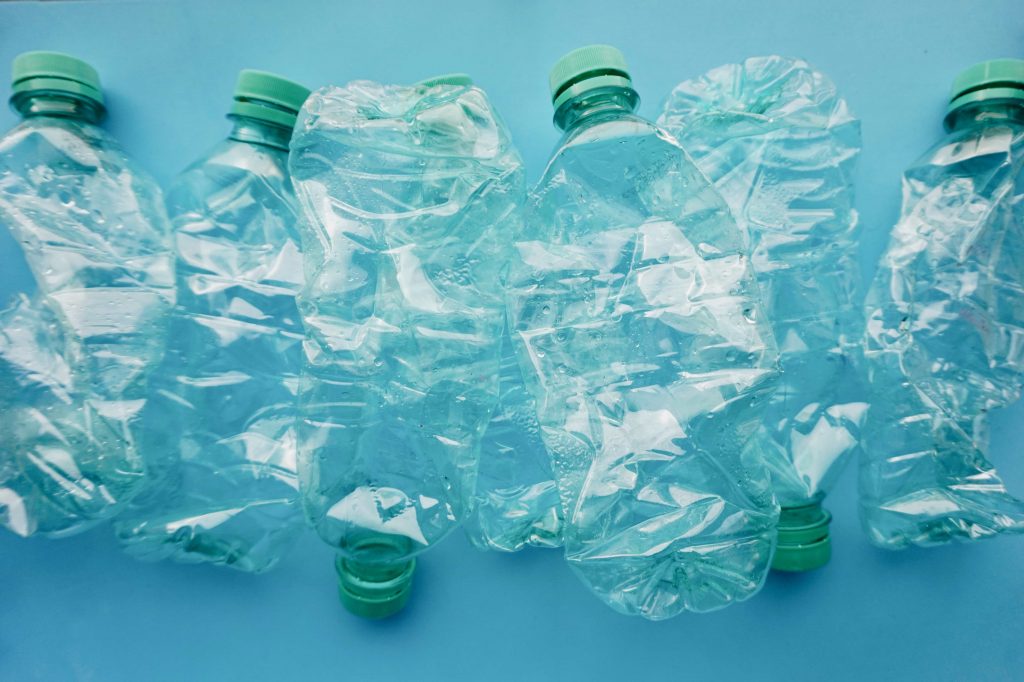 bottles being prepared for recycling: PCR for Improved Sustainability  