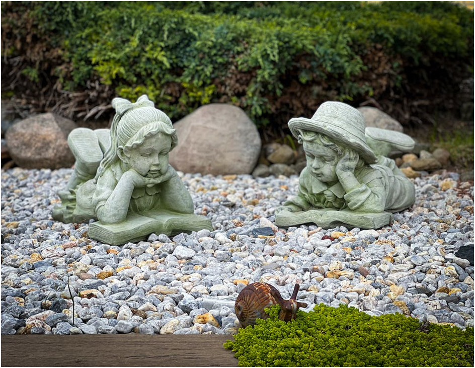 Kids Garden Statue 